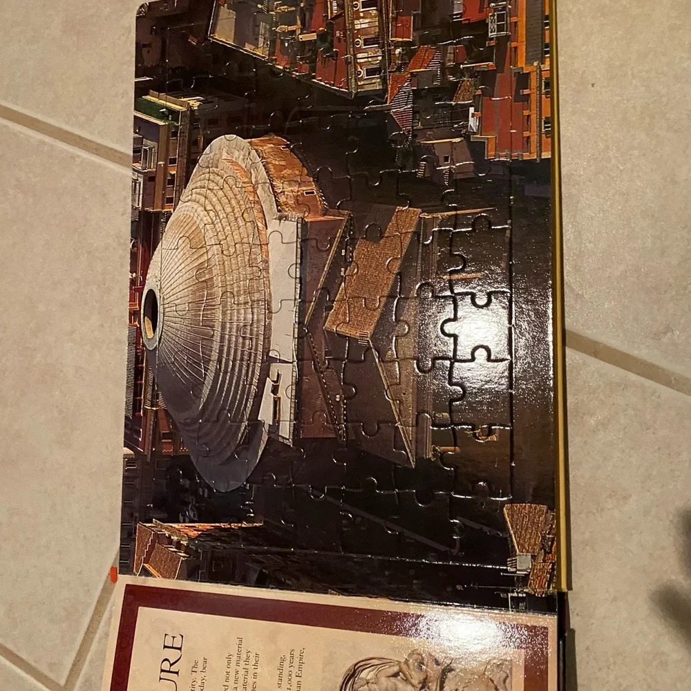 Ancient Rome Jigsaw Book